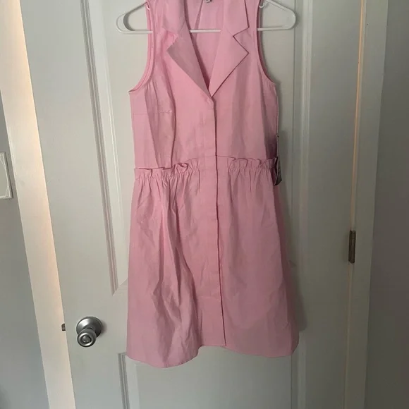 NWT Tuckernuck Royal Shirtdress in Oxford Pink - Picture 2 of 8